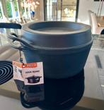 Le Creuset Doufeu Braadpan 26 cm - Gietijzer Zwart, Huis en Inrichting, Keuken | Potten en Pannen, Nieuw, Ophalen of Verzenden