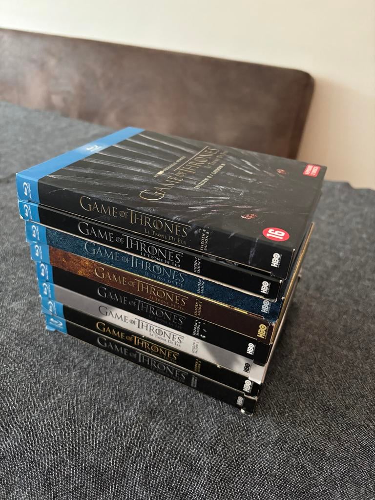 Game of Thrones Blu-Ray seizoen 1-8, Cd's en Dvd's, Blu-ray, Ophalen of Verzenden, Zo goed als nieuw, Tv en Series, Boxset