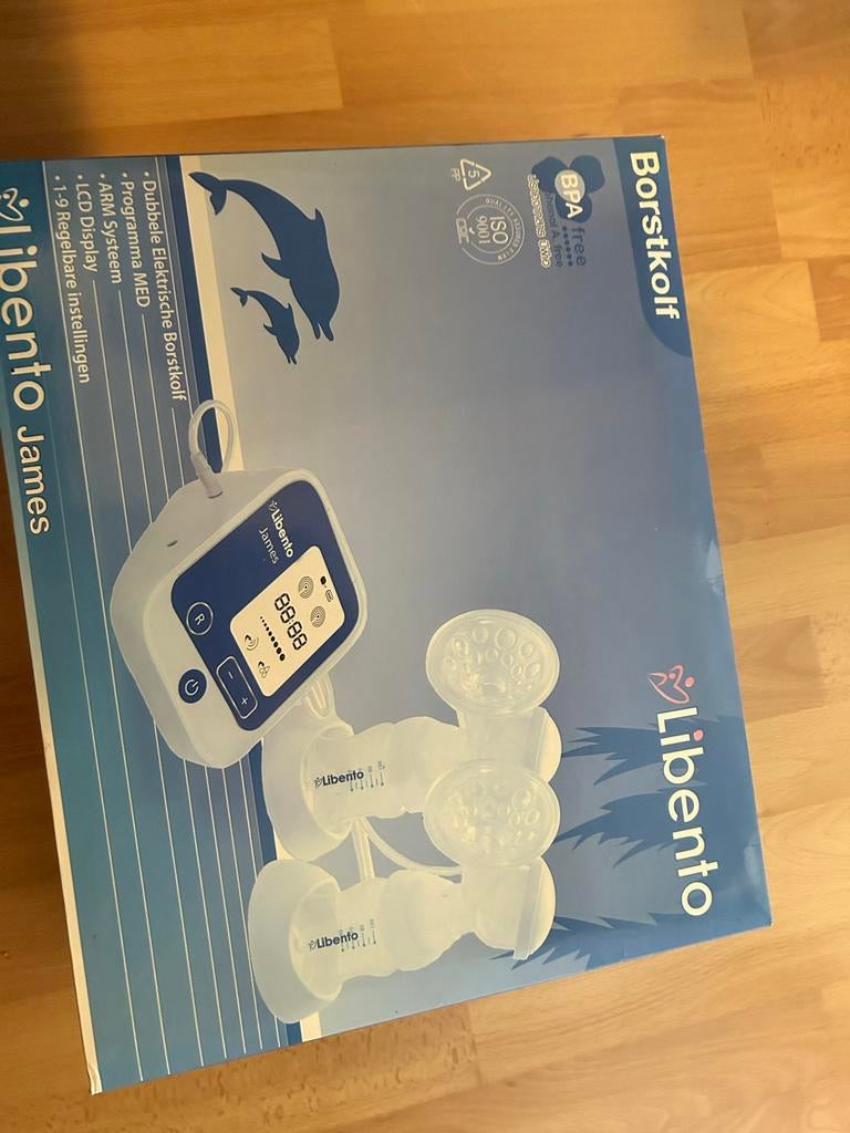 Libento James Borstkolf - Accu en Batterijen, Kinderen en Baby's, Babyvoeding en Toebehoren, Ophalen, Gebruikt, Borstkolf