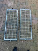 Metalen Roosters Gegalvaniseerd 2 Stuks, Ophalen, Zo goed als nieuw, IJzer