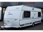 Fendt Tendenza 495 SFB 2016 Mover Luifel Fransbed 1700 KG, Caravans en Kamperen, Caravans, Dwarsbed, Bedrijf, 1250 - 1500 kg, Tot en met 4