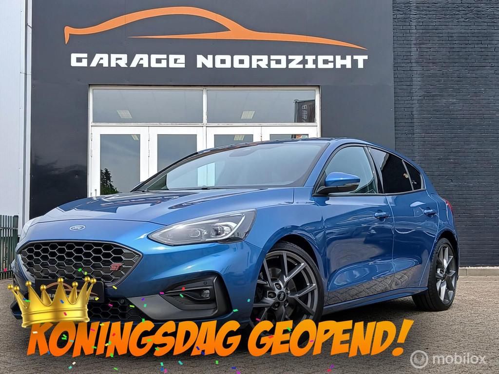 Ford Focus 2.3 EcoBoost ST-3 280 PK, Auto's, 1408 kg, Gebruikt, 4 cilinders, Blauw