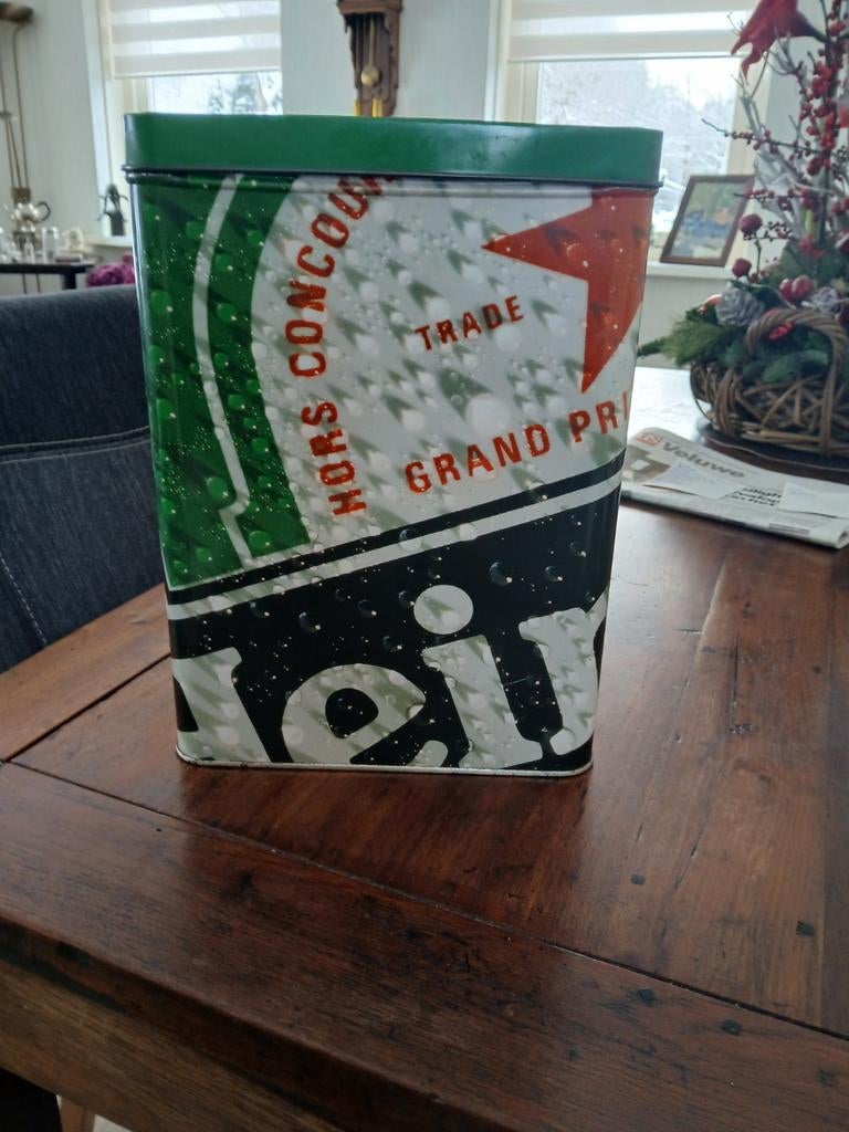 Tk Mooi Heineken blik 5 euro, Verzamelen, Blikken, Ophalen of Verzenden, Overige