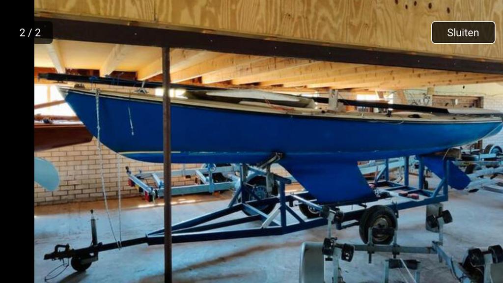 Romp centaur /visboot /sloep, Ophalen, Gebruikt, Zeilboot