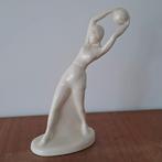 Gouda pzh beeld handbalster art deco 21cm, Ophalen of Verzenden