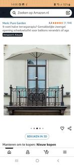 Balkon Parasol, Tuin en Terras, Ophalen, Nieuw, 1 tot 2 meter, Muurparasol