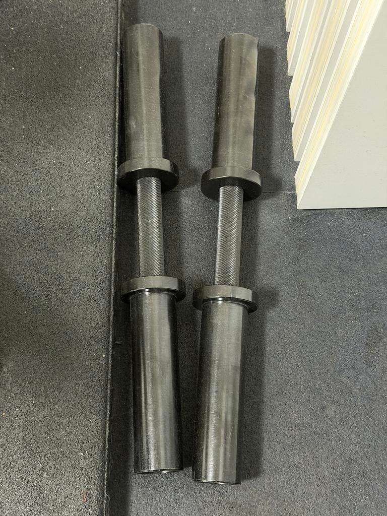 Plate Loaded Dumbells, Sport en Fitness, Fitnessmaterialen, Ophalen of Verzenden, Zo goed als nieuw, Dumbbell