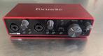 Focusrite Scarlett 2i2 USB Audio interface geluidskaart 3th, Ophalen of Verzenden, Zo goed als nieuw, Extern, Focusrite