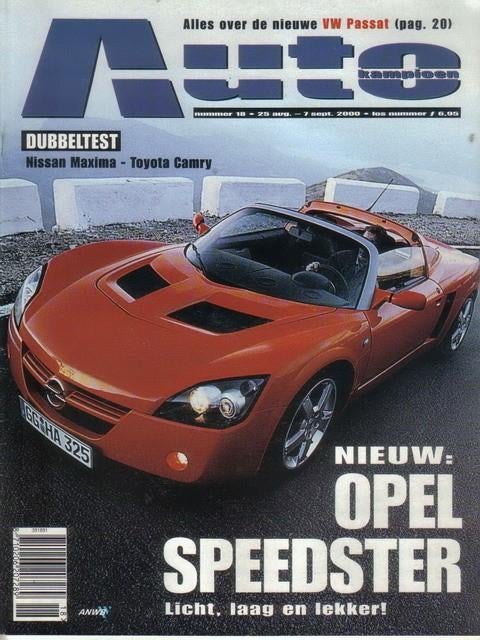 Autokampioen 18 2000 : Fiat Panda 4x4 - Opel Speedster - VW, Boeken, Auto's | Folders en Tijdschriften, Ophalen of Verzenden, Gelezen