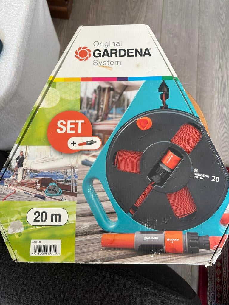 Gardena roll fix 20, Tuin en Terras, Tuinslangen, Ophalen, Nieuw, Tuinslang