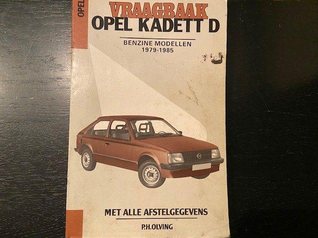 P.H. Olving vraagbaak Opel Kadett D 1979-1985, Ophalen of Verzenden