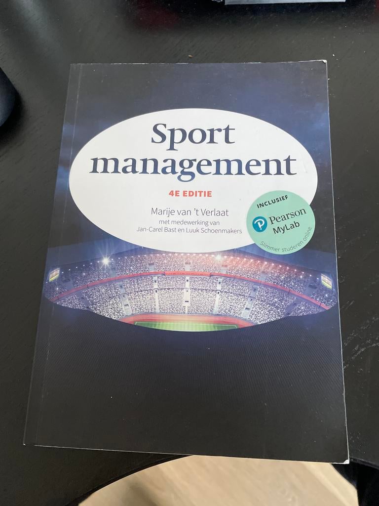 Sport management 4e editie, Ophalen, Gelezen, HBO