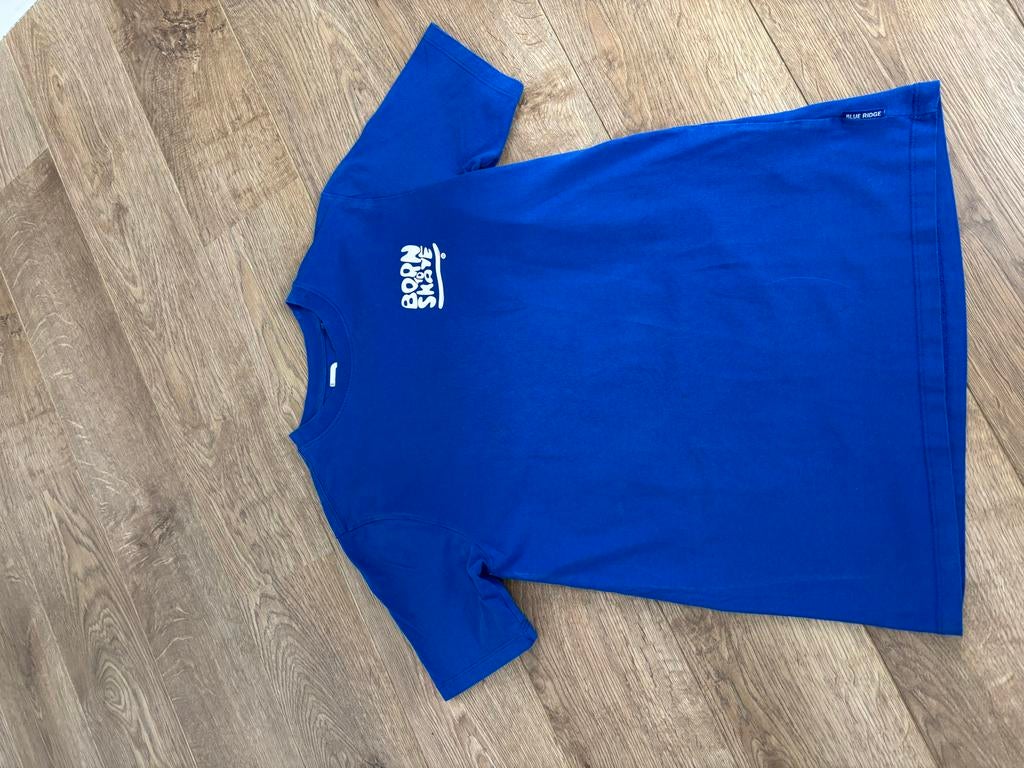 Blauw T-shirt met 'Born to Skate' opdruk - Blue Ridge, Kinderen en Baby's, Kinderkleding | Maat 158, Ophalen of Verzenden, Zo goed als nieuw