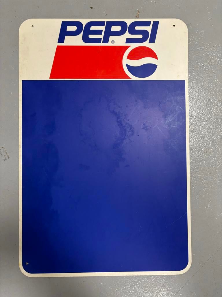 Vintage Pepsi Cola Reclamebord - 3 Stuks Beschikbaar, Verzamelen, Merken en Reclamevoorwerpen, Ophalen of Verzenden, Gebruikt
