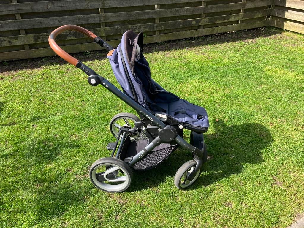 Mutsy EVO kinderwagen, Kinderen en Baby's, Kinderwagens en Combinaties, Gebruikt, Verstelbare duwstang, Mutsy, Ophalen