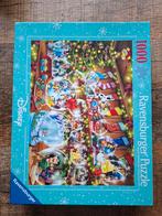 Ravensburger Disney Kerstpuzzel 1000 stukjes, Ophalen of Verzenden, 500 t/m 1500 stukjes, Zo goed als nieuw, Legpuzzel