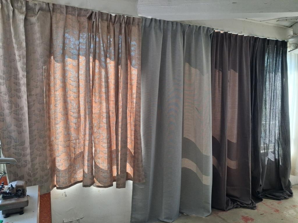 meerdere gordijnen., Ophalen, Wit, Tweepersoons, Deken of Dekbed