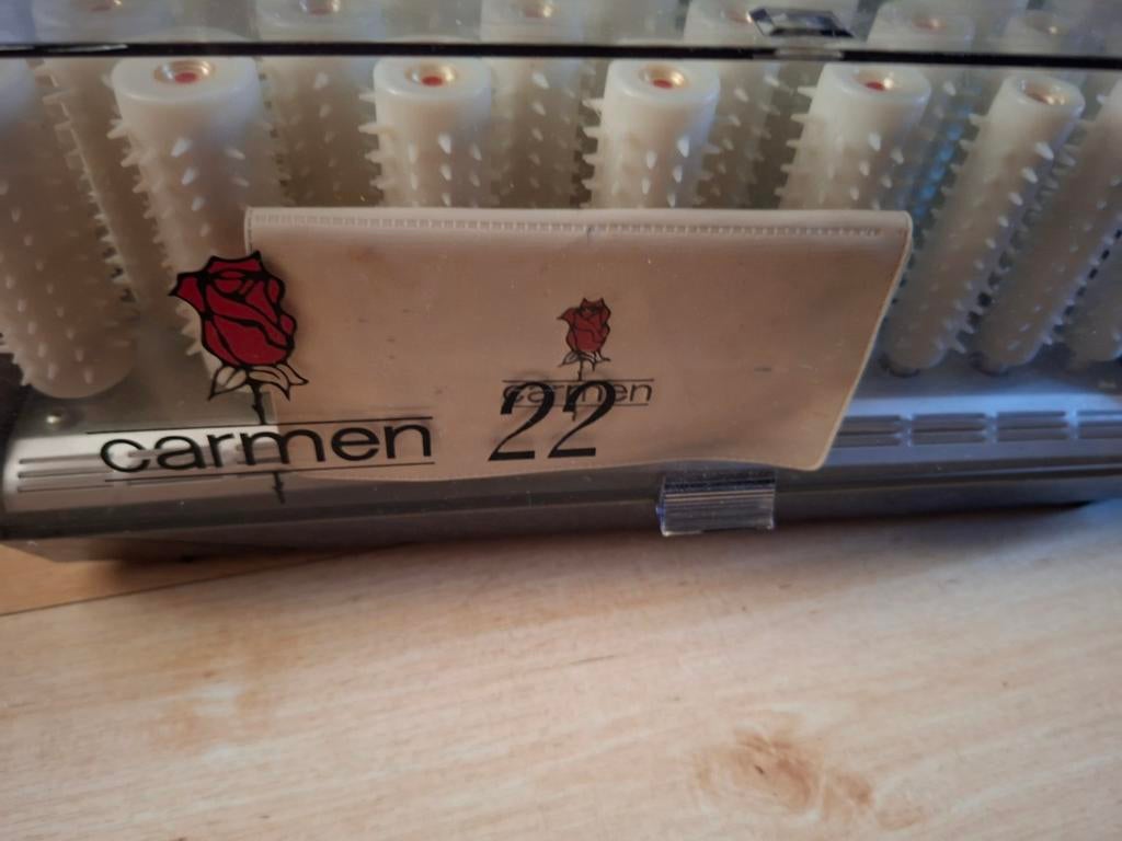 Carmen 22  krulspelden set izgs, Ophalen of Verzenden, Zo goed als nieuw, Krultang of Stijltang