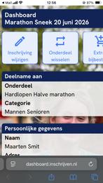 Halve marathon Sneek, Eén persoon