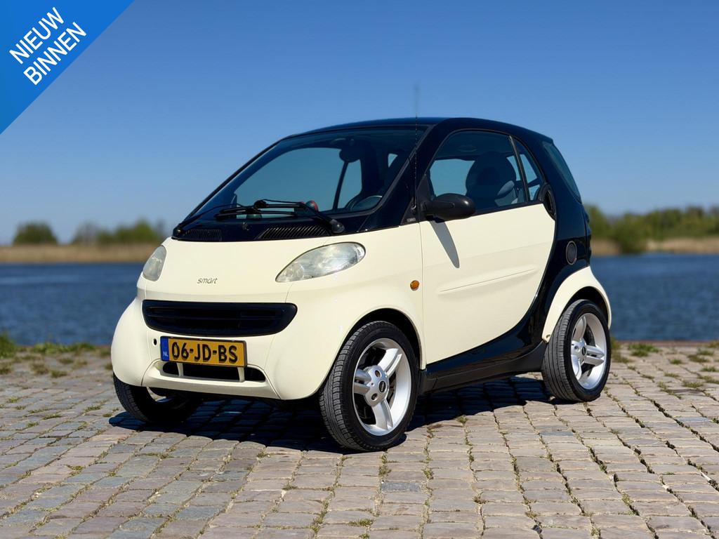 Smart city-coupé smart & pure|Airco|Panoramadak|15"LM, Auto's, Smart, 18 €/maand, Zwart, Origineel Nederlands, Bedrijf