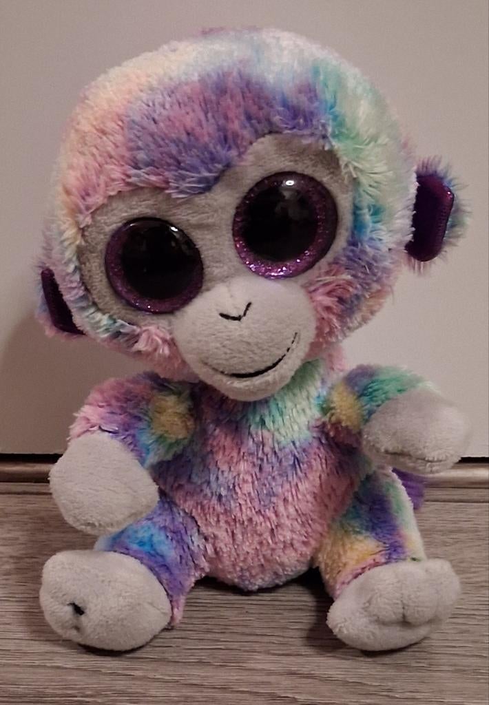 Ty beanie boo aap Zuri 16 cm, Ophalen of Verzenden, Zo goed als nieuw, Overige typen