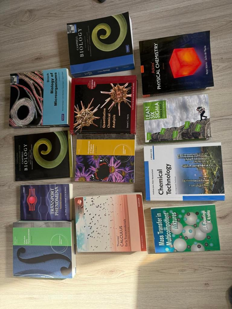 Chemie / biologie / calculus / lean studieboeken, Boeken, Ophalen of Verzenden, Gelezen, Overige onderwerpen