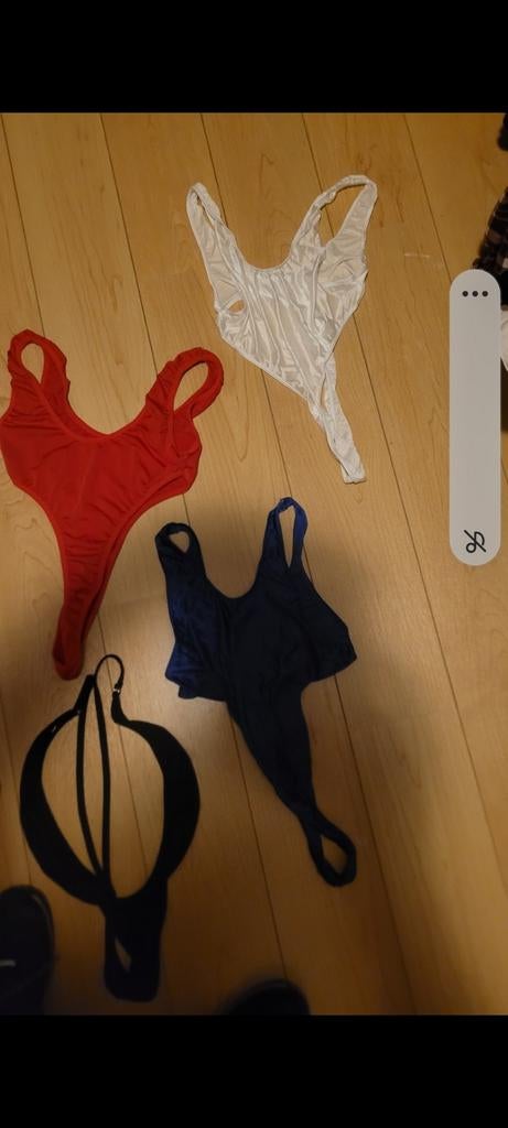 Stringbodys stringbadpakken sexy, Ophalen of Verzenden, Zwart