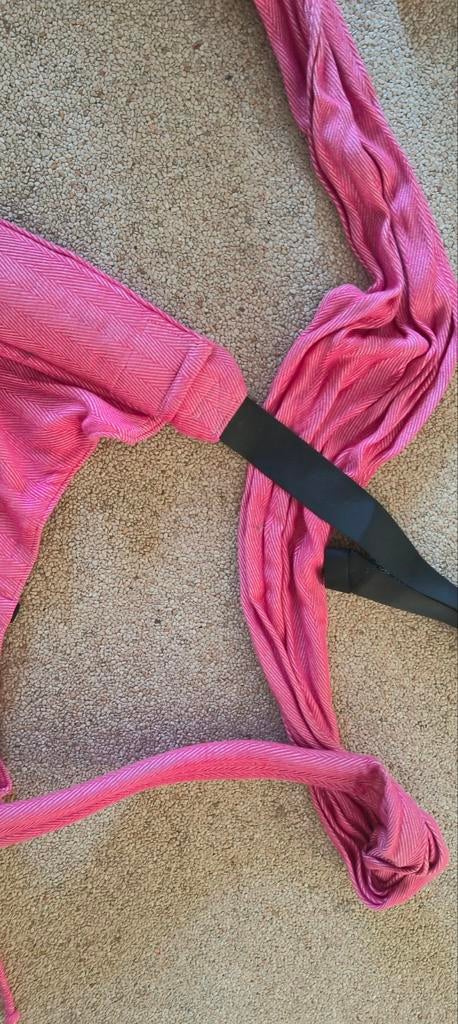 Roze draagzak/draagdoek - Ergonomisch en comfortabel, Kinderen en Baby's, Babydragers en Draagdoeken, Overige merken, Ophalen of Verzenden