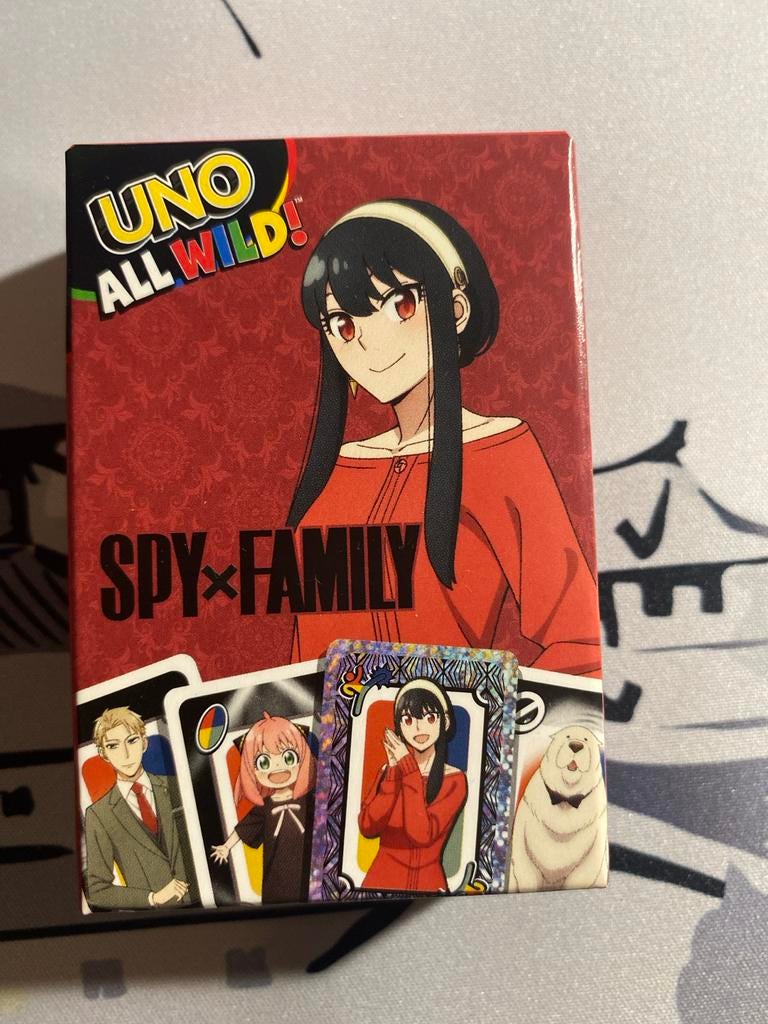 UNO Spy x Family - Nieuw in ongeopende verpakking!, Drie of vier spelers, Ophalen of Verzenden, Nieuw