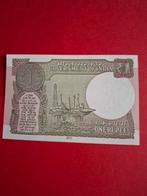 UNC Biljet 1 Rupee India Serie 85B, Ophalen of Verzenden, Zuid-Azië, Losse munt