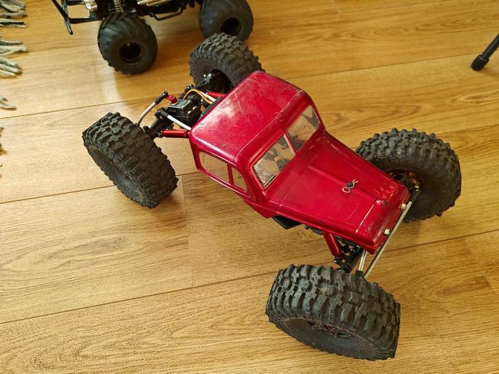 Custom POIZD RC Crawler | Meus 4WS | Sequre Setup | Top!!, Hobby en Vrije tijd, Modelbouw | Radiografisch | Auto's, Zo goed als nieuw