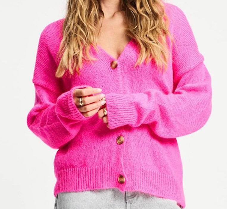 POM Amsterdam vest dashing pink roze 40, Pom Amsterdam, Verzenden, Maat 38/40 (M), Roze