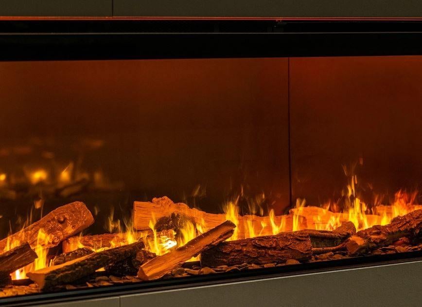 Faber elektrische haard E-slim 1200/450 Front, Ophalen, Zo goed als nieuw, Inbouwhaard, Elektrische haard