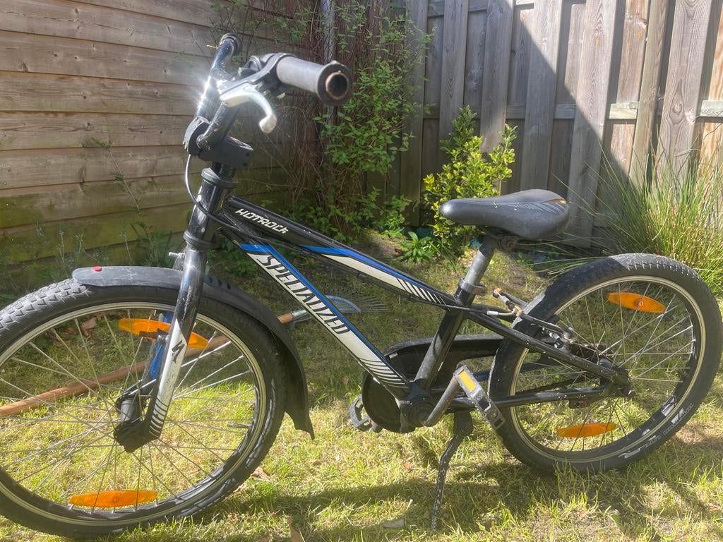 Specialized Hotrock kinderfiets - Opknappertje, Fietsen en Brommers, Fietsen | Kinderfietsjes, Gebruikt, 16 tot 20 inch, Terugtraprem
