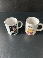 Set van 2 vintage mokken Venz en King, Keramiek, Ophalen of Verzenden, Zo goed als nieuw, Overige stijlen