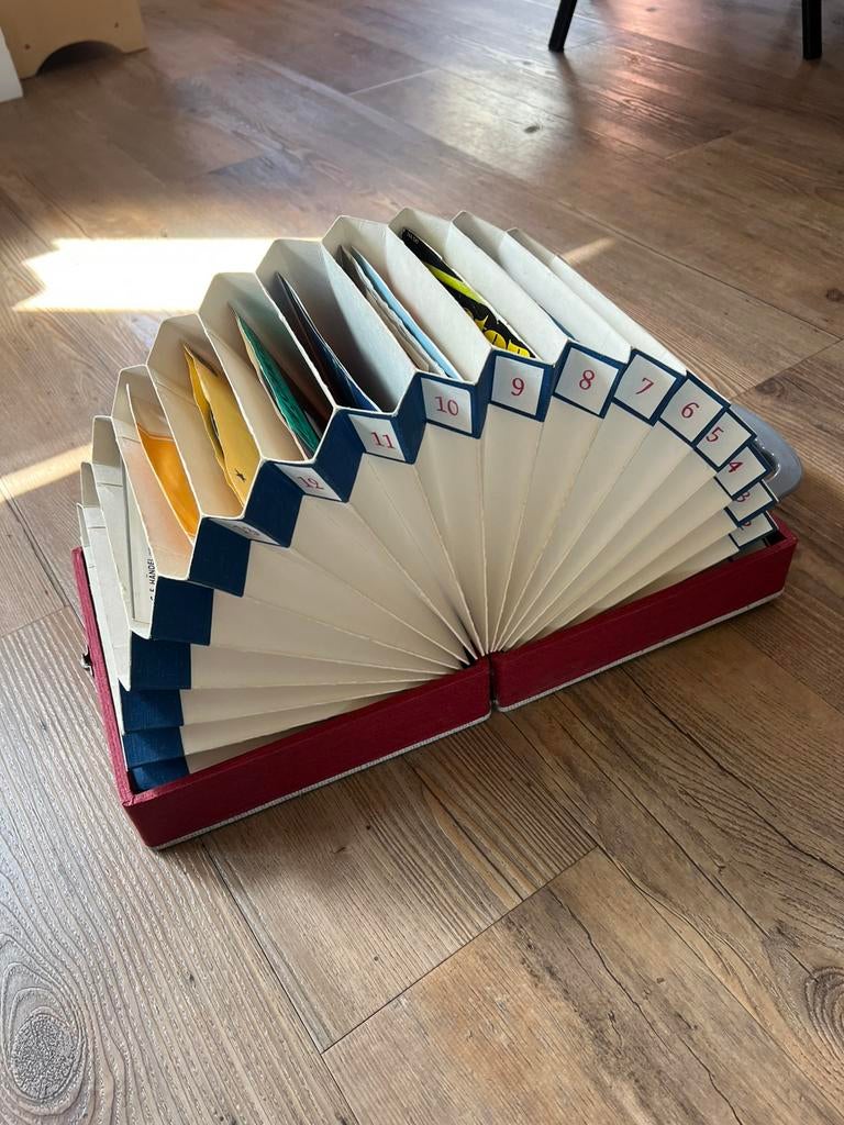 Oude single’tjes in bewaarkoffertje, Ophalen of Verzenden, Zo goed als nieuw, Elektrisch, Overige merken