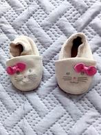 Vertbaudet slofjes zacht leer met glitters - 10 cm, Ophalen of Verzenden, Gebruikt, Vertbaudet, Meisje