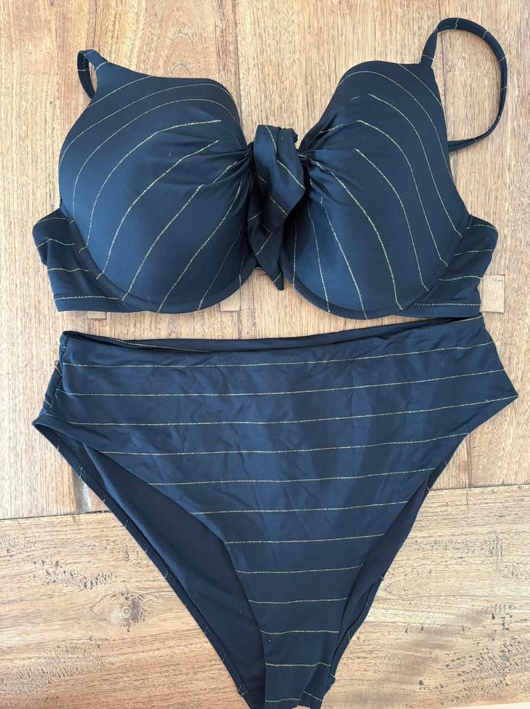 Nieuw! Bikini C&A maat 46, Kleding | Dames, Badmode en Zwemkleding, Verzenden, Nieuw, Zwart, Bikini