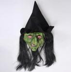 Heks Masker Latex Halloween Carnaval Horror Eng Heksen, Verzenden, Nieuw, Feestartikel, Halloween of Griezel