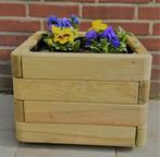 Diverse houten bloembakken, Minder dan 30 cm, Nieuw, Ophalen of Verzenden, Rechthoekig