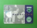 Membercard  Fc Groningen  2006/2007  Grijs, Ophalen of Verzenden, Zo goed als nieuw, Overige binnenlandse clubs, Overige typen