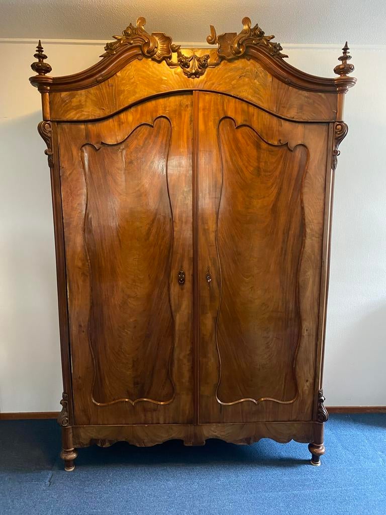 Antieke kuifkast, Antiek en Kunst, Antiek | Meubels | Kasten, Ophalen