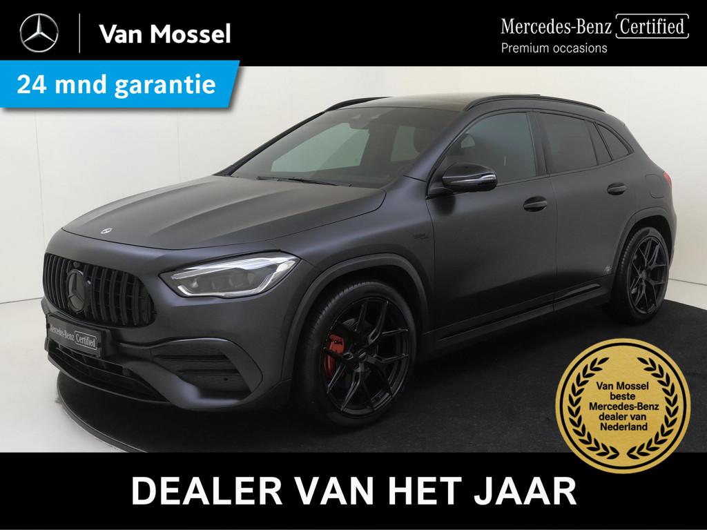 Mercedes-Benz GLA-klasse 200 AMG Line Mat zwart /Panoramadak, Auto's, Mercedes-Benz, Stof, 4 cilinders, Origineel Nederlands, SUV of Terreinwagen