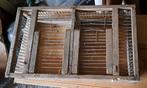 Kooi vogelkooi transport box pluimvee hout kist kwartel duiv, Dieren en Toebehoren, Ophalen of Verzenden, Drinken en Voederen