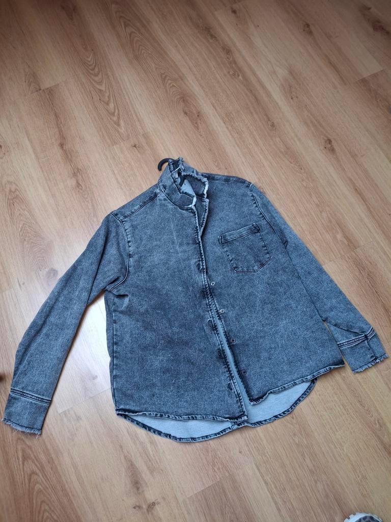 10 days denim blouse maat s, Ophalen of Verzenden, Zo goed als nieuw, Maat 38/40 (M), Blauw