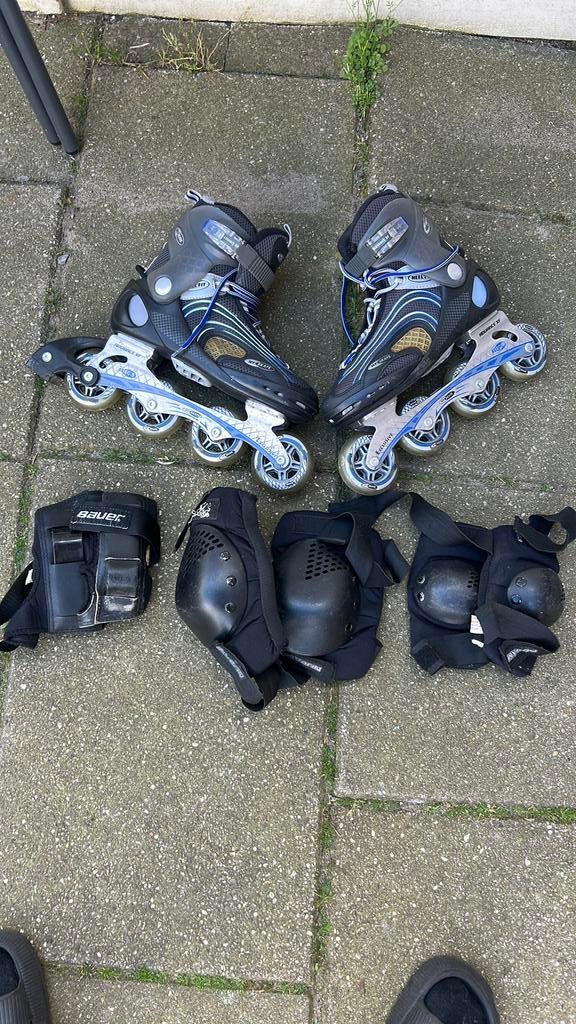 Skellers Hy Skate maat 41 inc bescherming, Sport en Fitness, Skeelers, Ophalen of Verzenden, Zo goed als nieuw