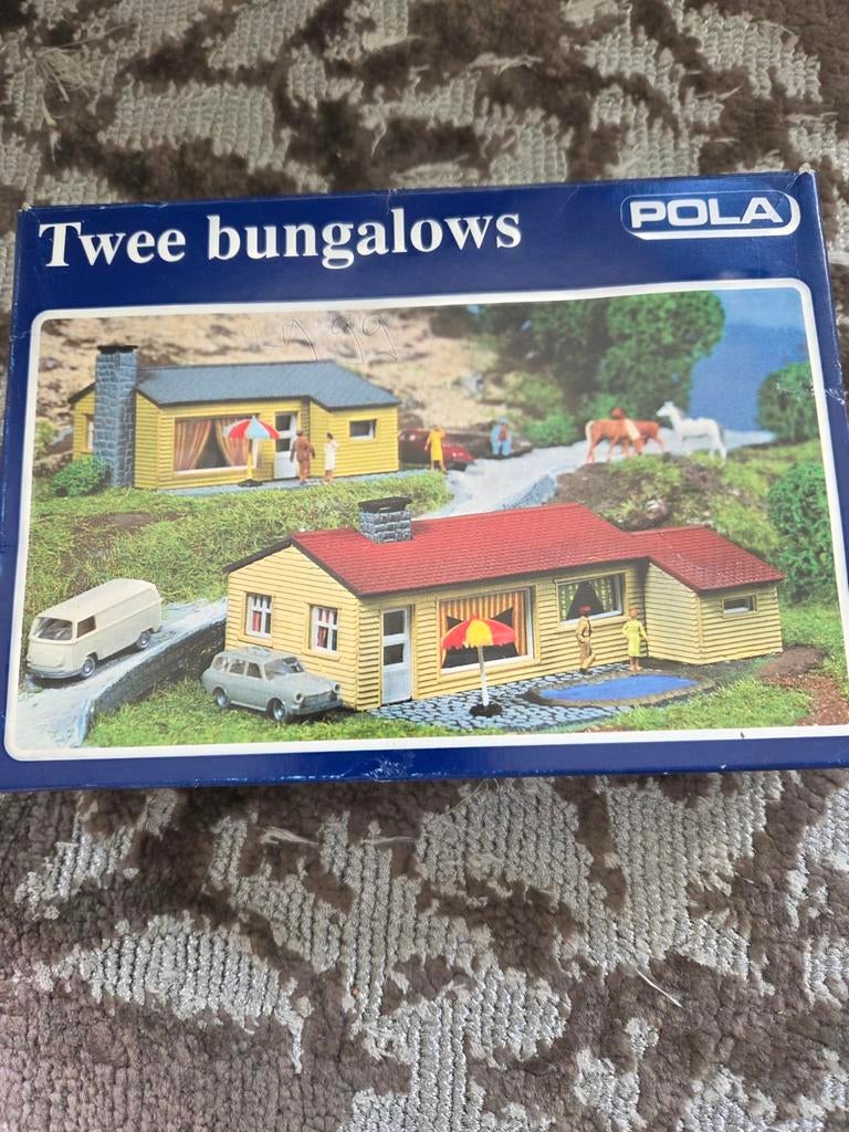 Bungalows familiehuis en chalet n spoor, Overige merken, Gelijkstroom of Wisselstroom, Brug, Tunnel of Gebouw, Nieuw