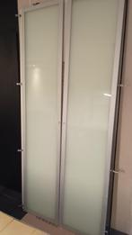 PAX deuren 5 stuks alum./ frosted glas 50x 236 cm, Ophalen, Gebruikt, 200 cm of meer, 50 tot 100 cm