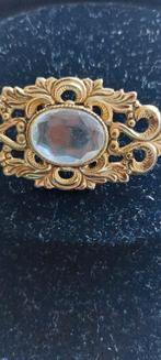 Broche, Overige materialen, 4 tot 7 cm, Blauw, Ophalen of Verzenden