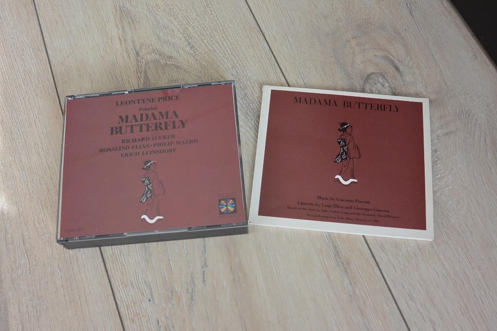 CD Box Madame Butterfly - Puccini, Cd's en Dvd's, Ophalen of Verzenden, Zo goed als nieuw, Opera of Operette, Boxset